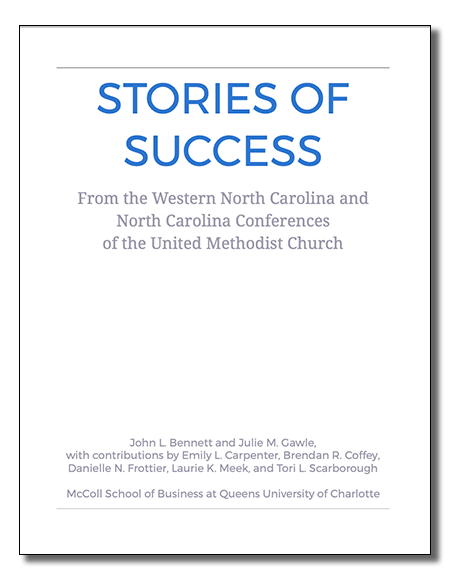 Stories of Success from the Western North Carolina and North Carolina Conferences of the United Methodist Church