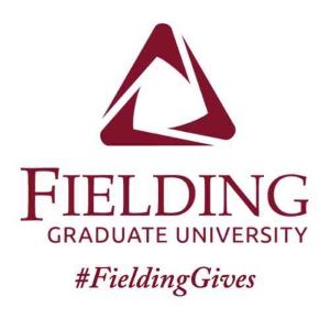 Fielding Graduate University. #FieldingGives